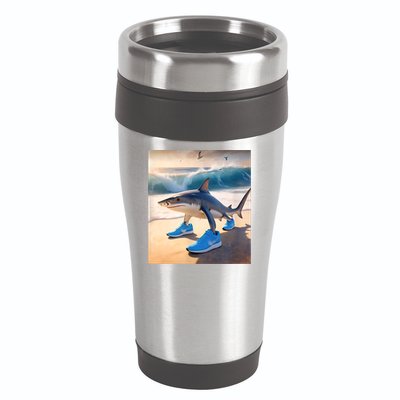 Tralalero Tralala Funny Gen Alpha Shark Meme  16oz Travel Tumbler