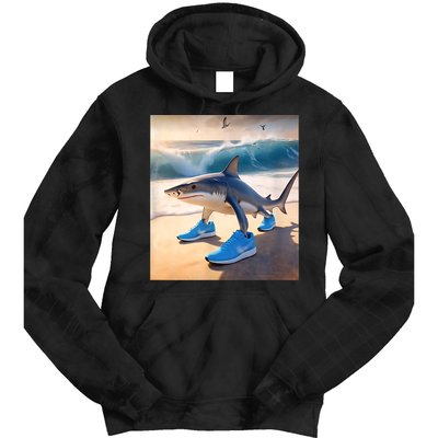 Tralalero Tralala Funny Gen Alpha Shark Meme  Tie Dye Hoodie
