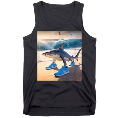 Tralalero Tralala Funny Gen Alpha Shark Meme  Tank Top