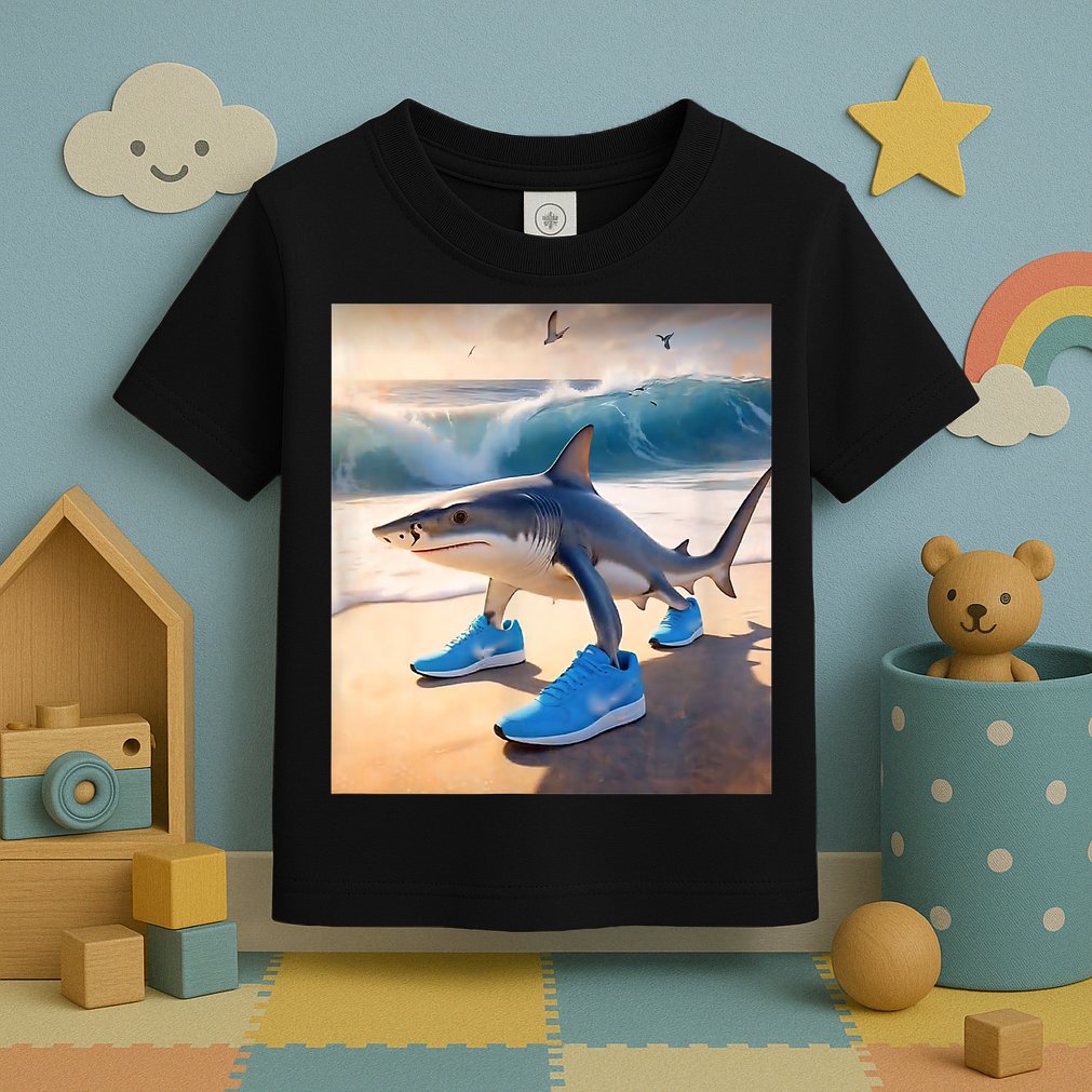 Tralalero Tralala Funny Gen Alpha Shark Meme  Toddler T-Shirt