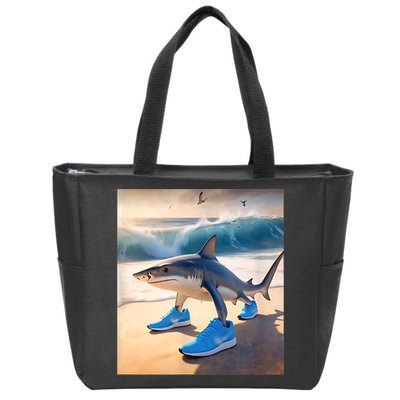 Tralalero Tralala Funny Gen Alpha Shark Meme  Zip Tote Bag