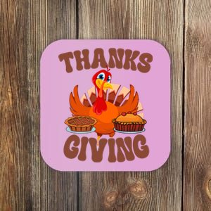 Thanksgiving Turkey Festive Holiday Coaster