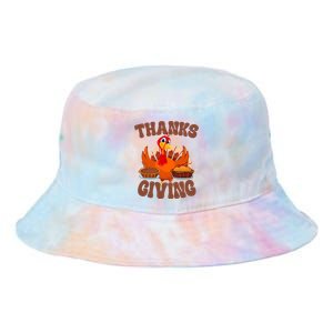 Thanksgiving Turkey Festive Holiday Tie Dye Newport Bucket Hat