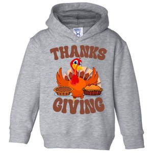 Thanksgiving Turkey Festive Holiday Toddler Hoodie