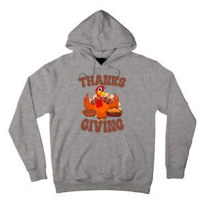 Thanksgiving Turkey Festive Holiday Tall Hoodie