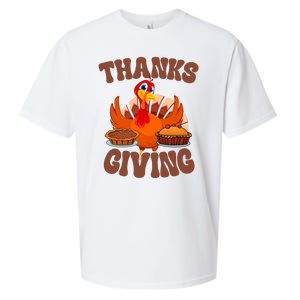 Thanksgiving Turkey Festive Holiday Sueded Cloud Jersey T-Shirt