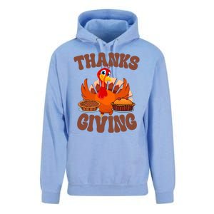 Thanksgiving Turkey Festive Holiday Unisex Surf Hoodie