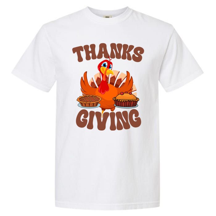 Thanksgiving Turkey Festive Holiday Garment-Dyed Heavyweight T-Shirt