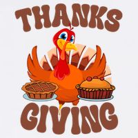 Thanksgiving Turkey Festive Holiday Cooling Performance Crew T-Shirt