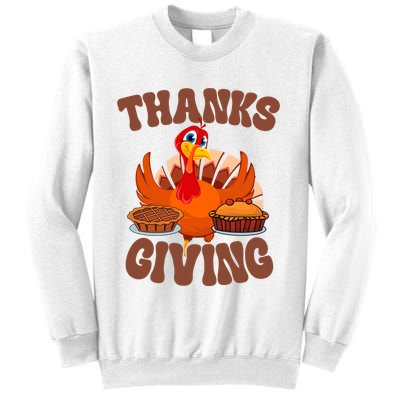 Thanksgiving Turkey Festive Holiday Sweatshirt