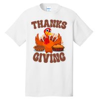 Thanksgiving Turkey Festive Holiday Tall T-Shirt