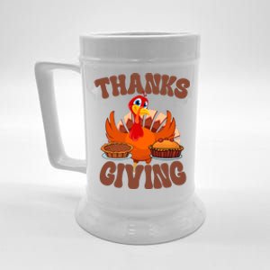 Thanksgiving Turkey Festive Holiday Beer Stein