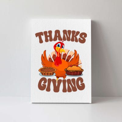 Thanksgiving Turkey Festive Holiday Canvas