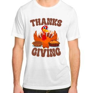 Thanksgiving Turkey Festive Holiday Adult ChromaSoft Performance T-Shirt