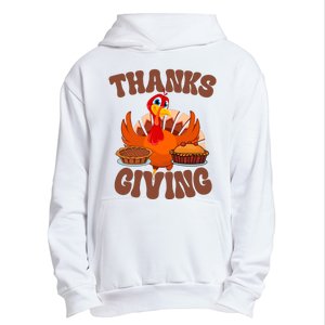 Thanksgiving Turkey Festive Holiday Urban Pullover Hoodie