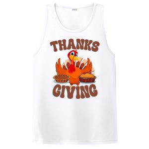 Thanksgiving Turkey Festive Holiday PosiCharge Competitor Tank