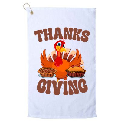 Thanksgiving Turkey Festive Holiday Golf Towel
