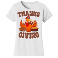 Thanksgiving Turkey Festive Holiday Women's T-Shirt