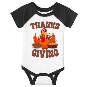 Thanksgiving Turkey Festive Holiday Infant Baby Jersey Bodysuit