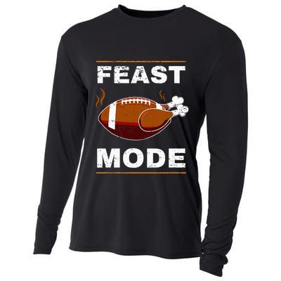 Thanksgiving Turkey Feast Mode American Cooling Performance Long Sleeve Crew