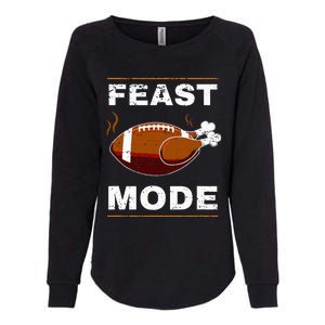 Thanksgiving Turkey Feast Mode American Womens California Wash Sweatshirt