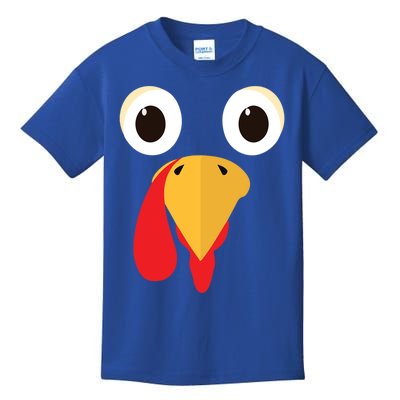 Thanksgiving Turkey Face Matching Family Costume Cute Great Gift Kids T-Shirt