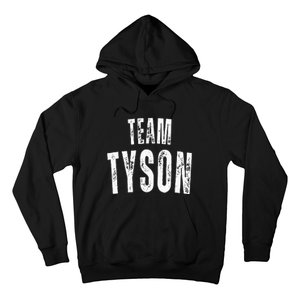 Team Tyson Family Personalized Name Hoodie