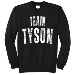 Team Tyson Family Personalized Name Sweatshirt