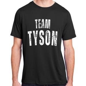 Team Tyson Family Personalized Name Adult ChromaSoft Performance T-Shirt