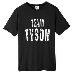 Team Tyson Family Personalized Name Tall Fusion ChromaSoft Performance T-Shirt