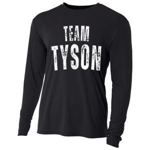 Team Tyson Family Personalized Name Cooling Performance Long Sleeve Crew