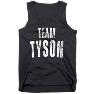 Team Tyson Family Personalized Name Tank Top