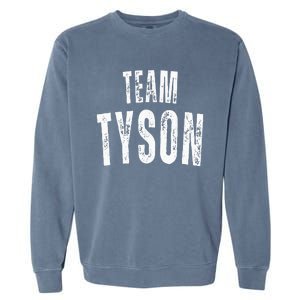 Team Tyson Family Personalized Name Garment-Dyed Sweatshirt