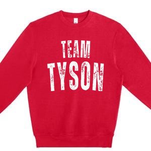 Team Tyson Family Personalized Name Premium Crewneck Sweatshirt