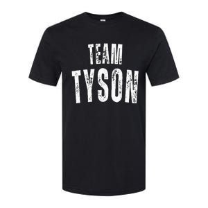 Team Tyson Family Personalized Name Softstyle CVC T-Shirt