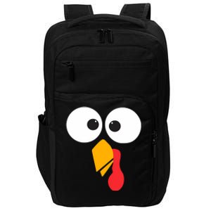 Thanksgiving Turkey Face Matching Family Costume Cute Gift Impact Tech Backpack