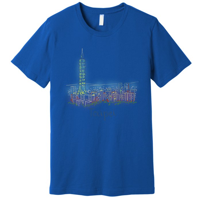 Taipei Taiwan Gift Premium T-Shirt