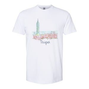 Taipei Taiwan Gift Softstyle CVC T-Shirt