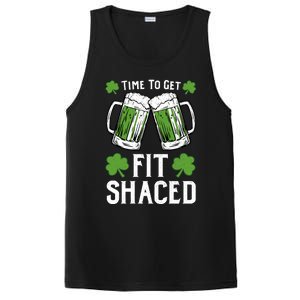 Time To Get Fit Shaced St Patrick’S Day PosiCharge Competitor Tank