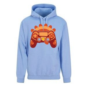 Thanksgiving Turkey Gaming Controller Video Game Gift Unisex Surf Hoodie