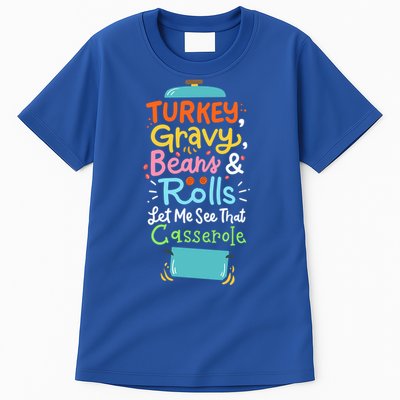 Thanksgiving Turkey Gravy Casserole Gift Tall T-Shirt