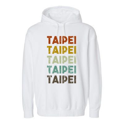 Taiwan Taipei Gift Garment-Dyed Fleece Hoodie