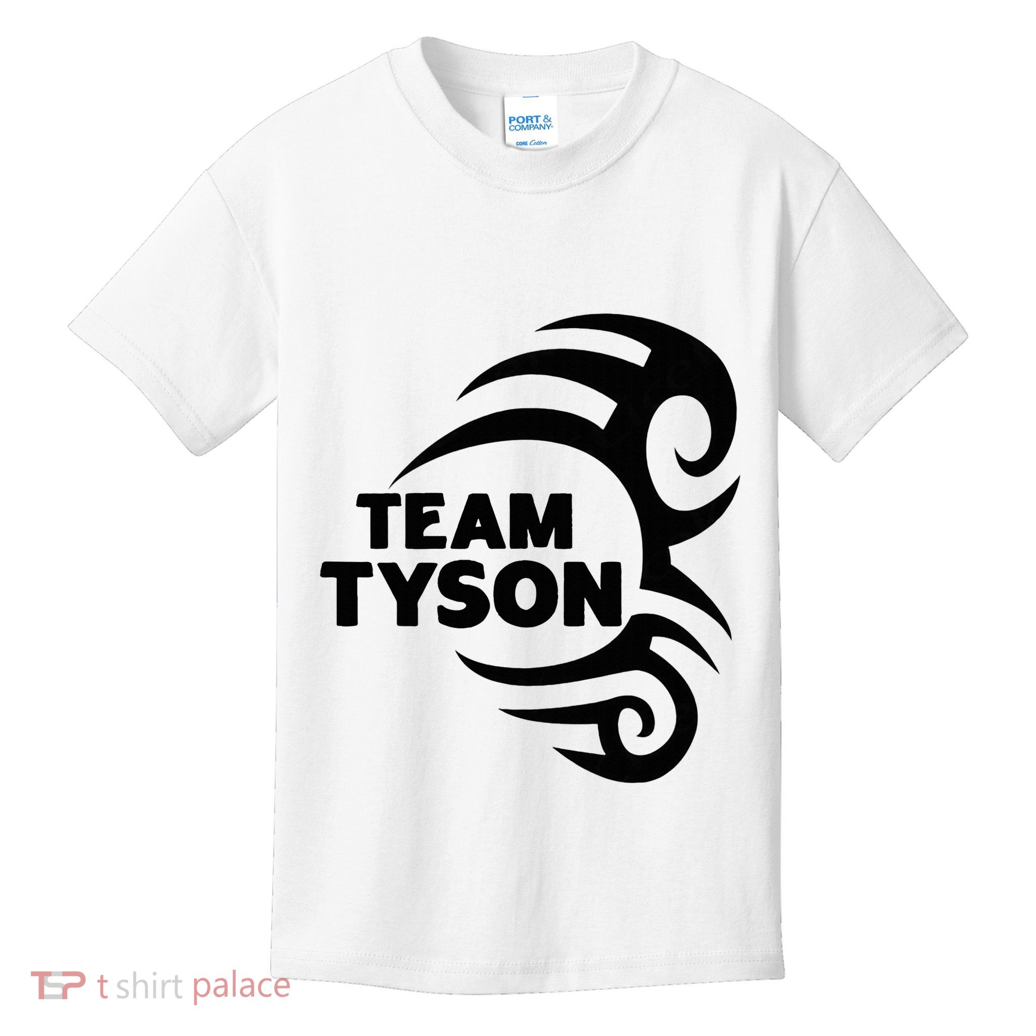 Team Tyson Gear For Lovers Who Like Tyson And His Tattoo Kids T-Shirt