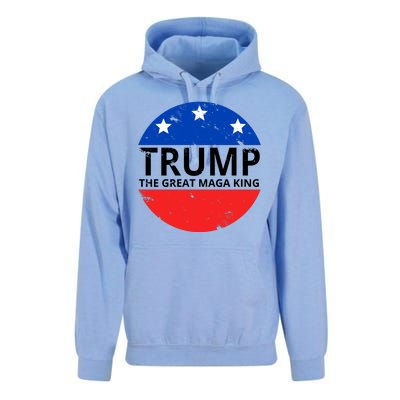 Trump The Great Maga King Logo Unisex Surf Hoodie