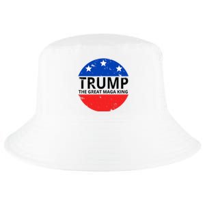 Trump The Great Maga King Logo Cool Comfort Performance Bucket Hat