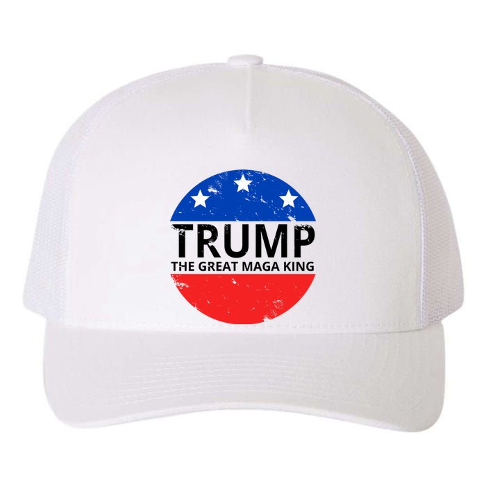 Trump The Great Maga King Logo Yupoong Adult 5-Panel Trucker Hat