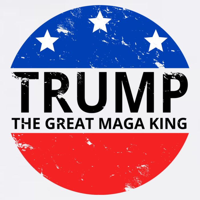 Trump The Great Maga King Logo Cooling Performance Crew T-Shirt