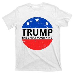 Trump The Great Maga King Logo T-Shirt