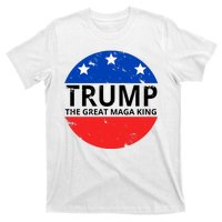 Trump The Great Maga King Logo T-Shirt