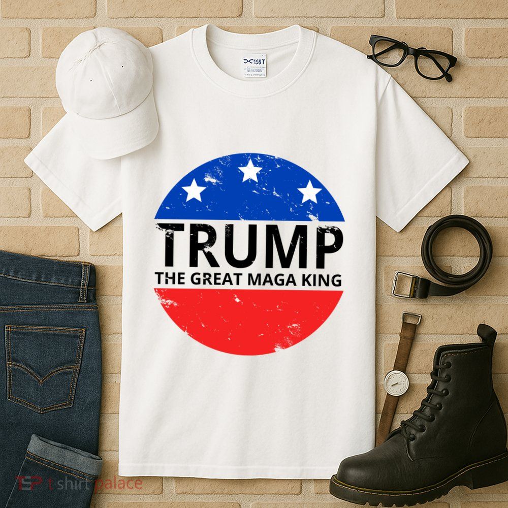 Trump The Great Maga King Logo Tall T-Shirt